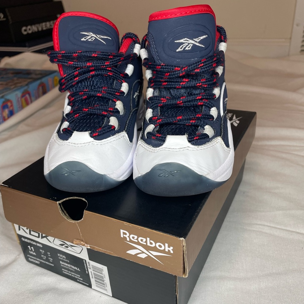 Red, white and blue Reebok Questions - Picture 2 of 4